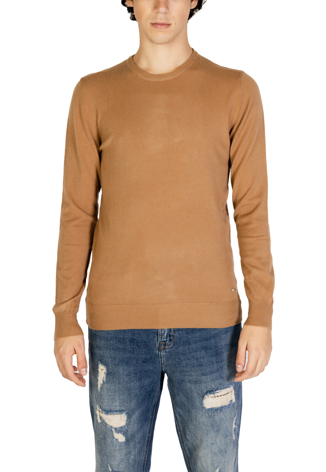 Джемпер Gianni Lupo однотонный, коричневый
Джемпер Gianni Lupo однотонный, коричневый