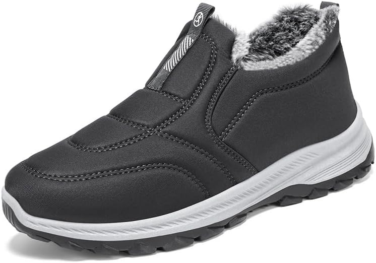 Мужские слипоны-снежные ботинки, ботинки до щиколотки, противоскользящие, водонепроницаемые, с теплой меховой подкладкой, средней высоты, легкие зимние ботинки Generic, Gary
Мужские слипоны-снежные ботинки, ботинки до щиколотки, противоскользящие, водонепроницаемые, с теплой меховой подкладкой, средней высоты, легкие зимние ботинки Generic, Gary