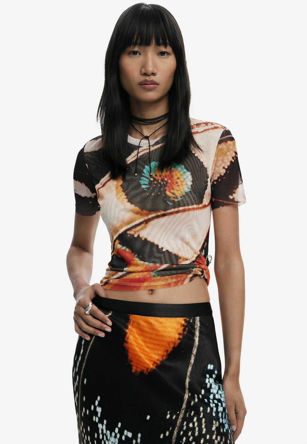 Футболка с принтом Desigual, белый
Футболка с принтом Desigual, белый