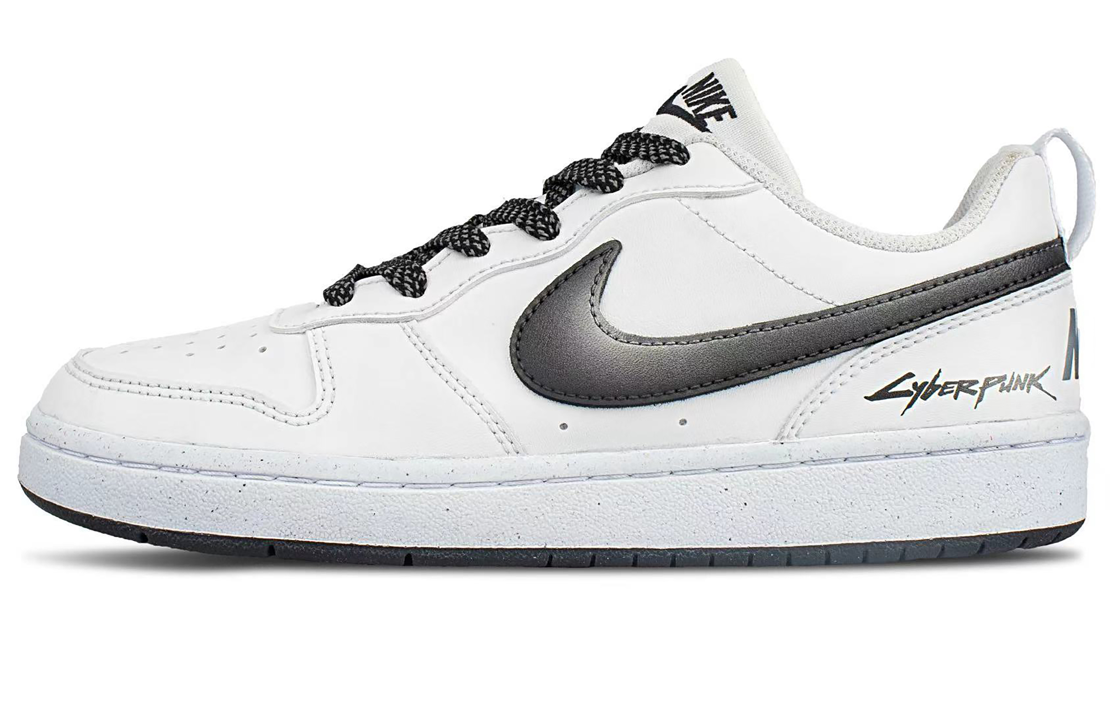 Низкие противоскользящие кроссовки Court Borough для скейтбординга для детей и подростков Nike, черный/белый
Низкие противоскользящие кроссовки Court Borough для скейтбординга для детей и подростков Nike, черный/белый