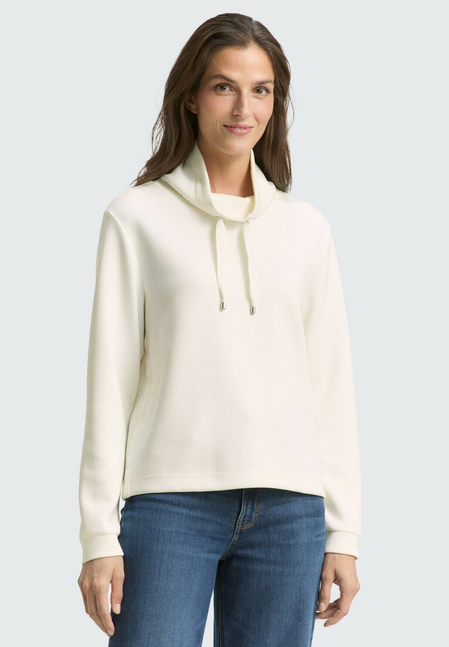 Толстовка TOM TAILOR MIT STEHKRAGEN, Whisper White/Off-White
Толстовка TOM TAILOR MIT STEHKRAGEN, Whisper White/Off-White