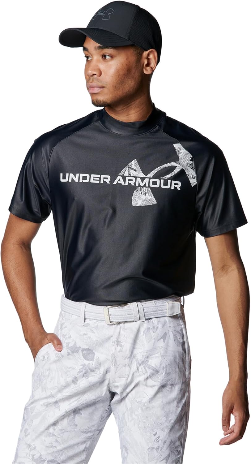 Мужская поло-рубашка для гольфа UNDER ARMOUR UA Iso-Chill с коротким рукавом и высоким воротником, черный/серый
Мужская поло-рубашка для гольфа UNDER ARMOUR UA Iso-Chill с коротким рукавом и высоким воротником, черный/серый