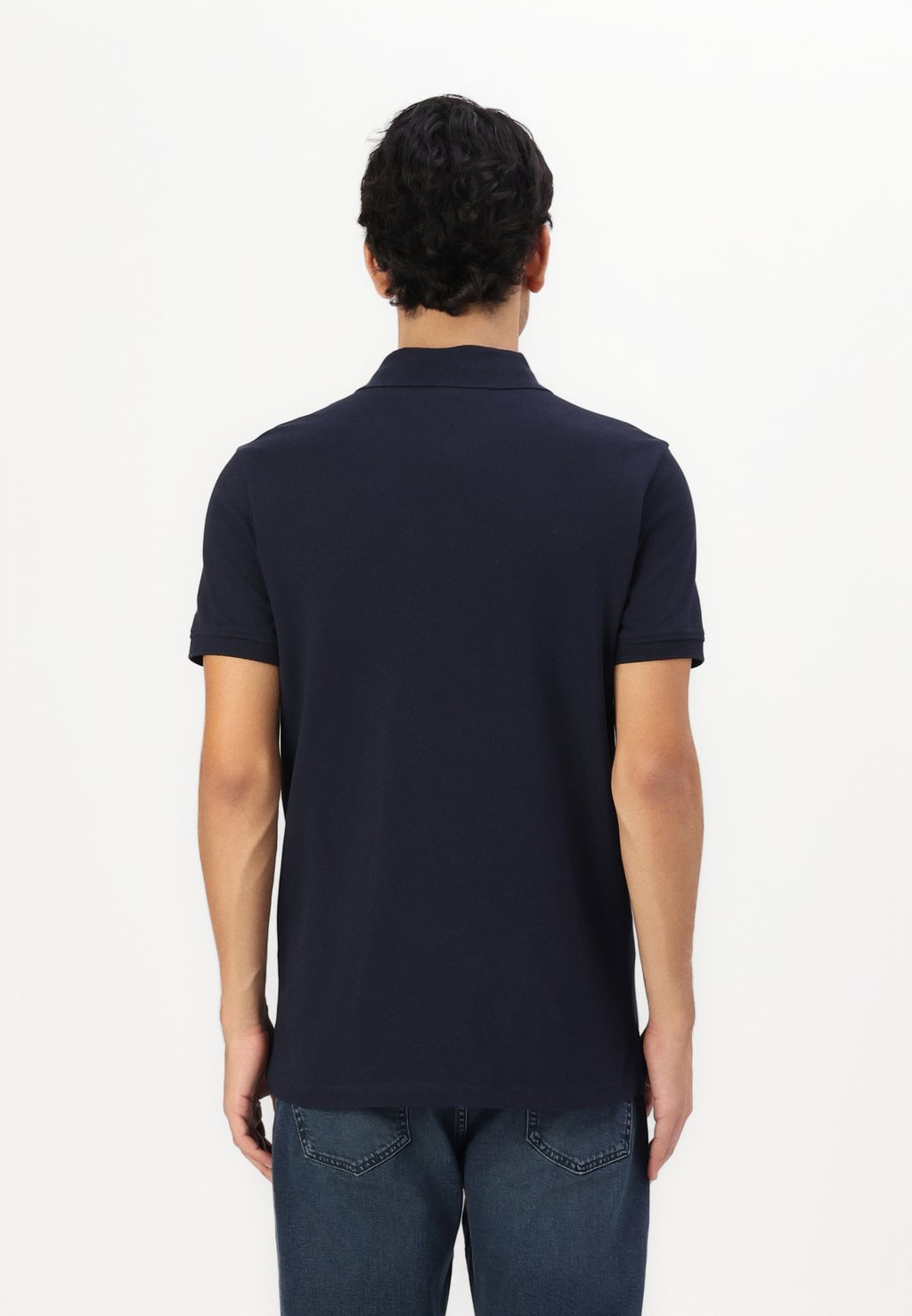 Рубашка поло GLOBAL STRIPE BLOCKING Tommy Hilfiger, темно-синий 
Рубашка поло GLOBAL STRIPE BLOCKING Tommy Hilfiger, темно-синий