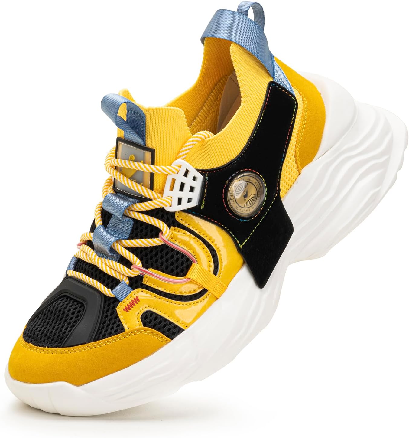 Мужские дышащие многофункциональные кроссовки с легкой подошвой из EVA- комфортные, прочные и стильные для спорта и повседневной носки Negash, золотой
Мужские дышащие многофункциональные кроссовки с легкой подошвой из EVA- комфортные, прочные и стильные для спорта и повседневной носки Negash, золотой