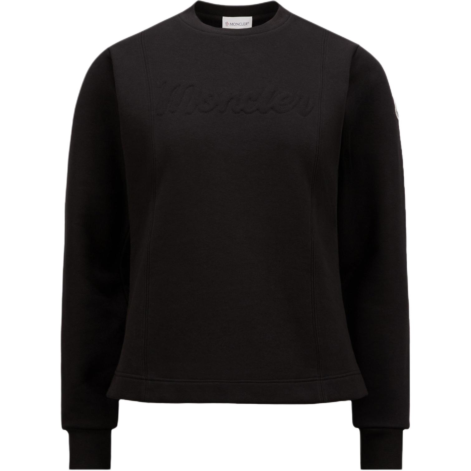 Свитшот с логотипом на груди Moncler, черный
Свитшот с логотипом на груди Moncler, черный