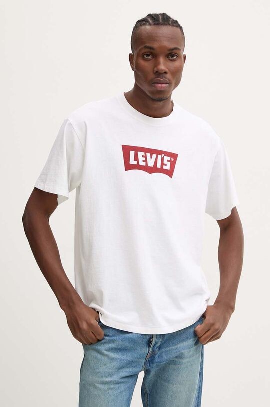 Хлопковая футболка Levi's, белый
Хлопковая футболка Levi's, белый