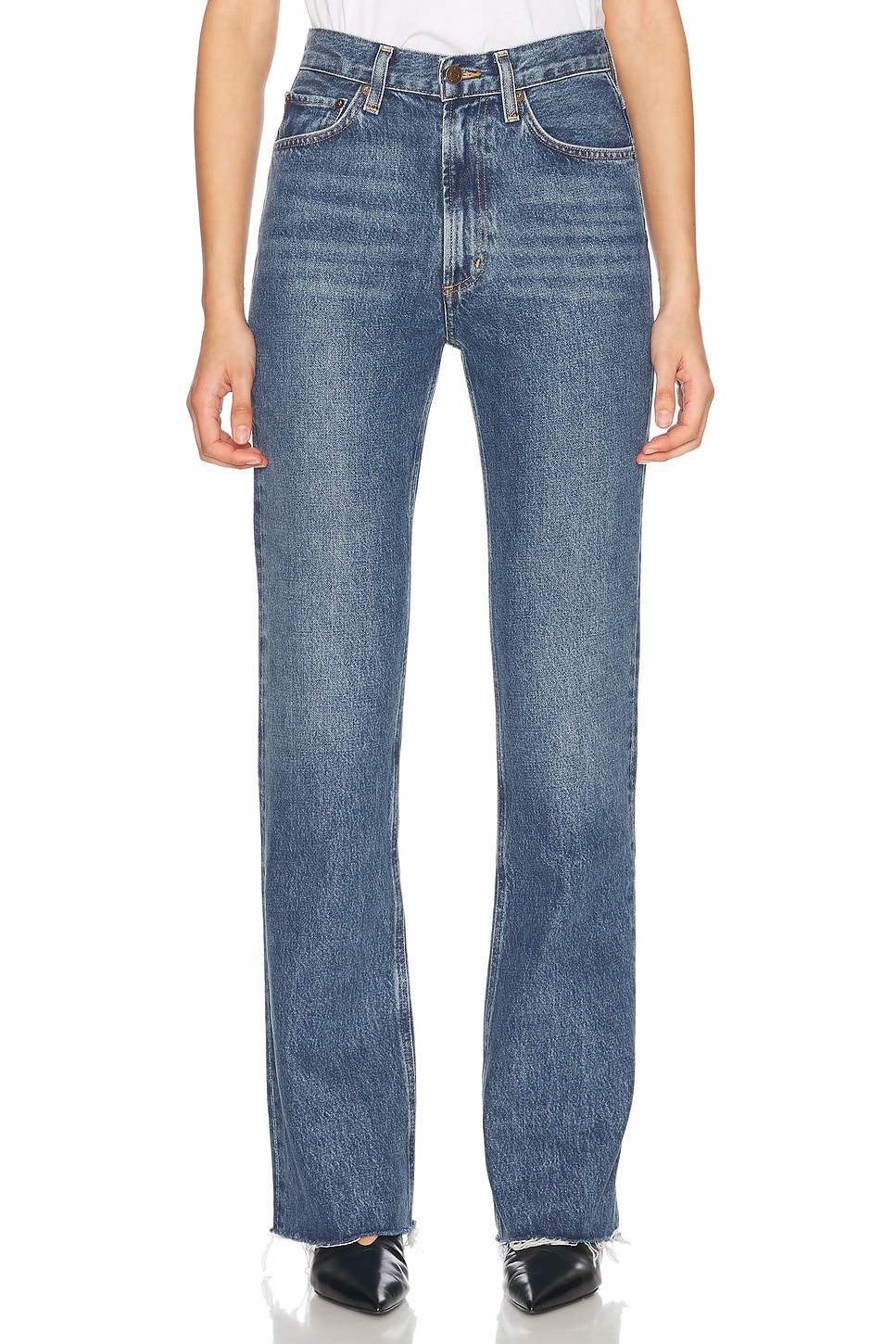 Джинсы Leena с расклешенными штанинами Agolde, Placebo
Джинсы Leena с расклешенными штанинами Agolde, Placebo