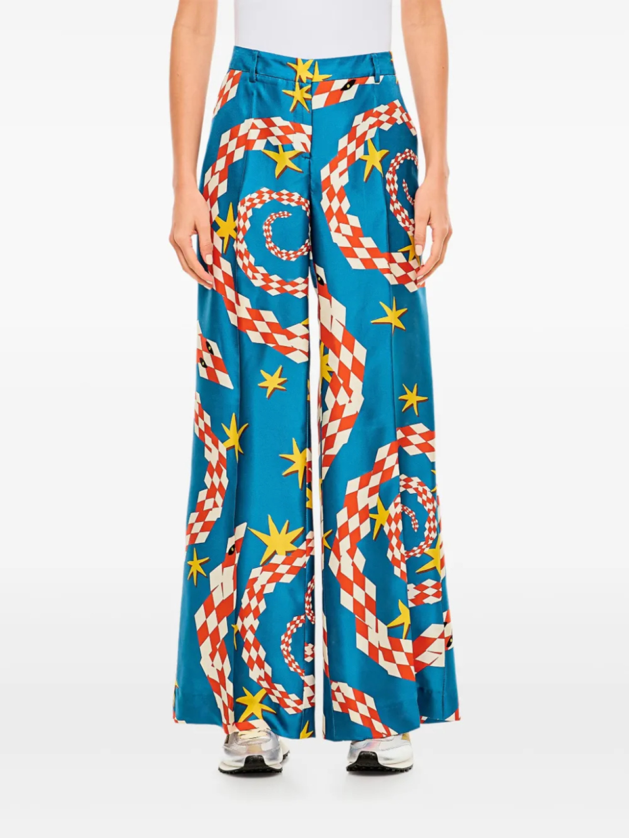 Брюки с графическим принтом Alberto Biani, синий
Брюки с графическим принтом Alberto Biani, синий