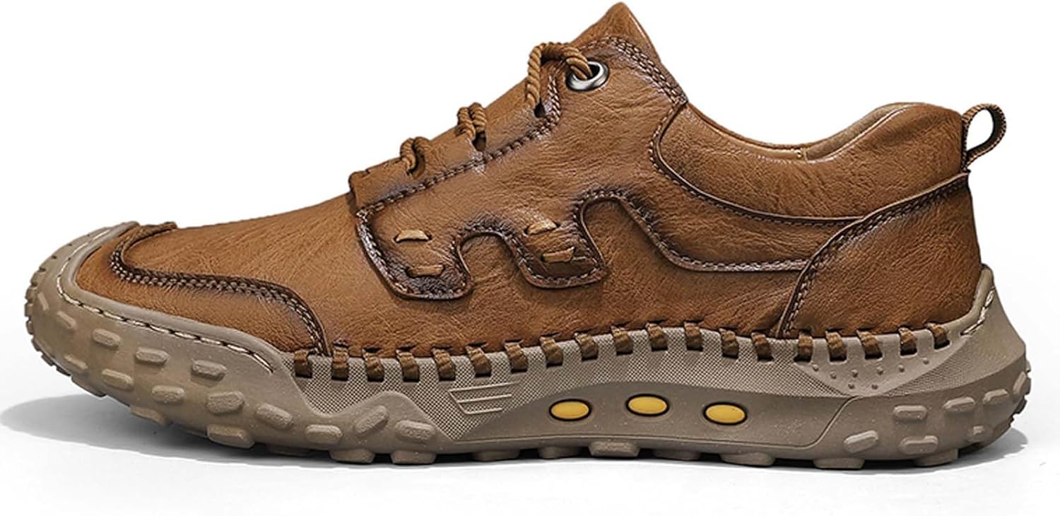 Мужские кожаные повседневные походные туфли, модные удобные нескользящие низкие кеды для мужчин, мягкие легкие деловые мокасины для вождения и прогулок Generic, желтый
Мужские кожаные повседневные походные туфли, модные удобные нескользящие низкие кеды для мужчин, мягкие легкие деловые мокасины для вождения и прогулок Generic, желтый