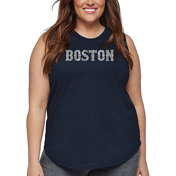Футболка с принтом Boston Neighborhoods для женщин plus size La Pop Art, Navy
Футболка с принтом Boston Neighborhoods для женщин plus size La Pop Art, Navy