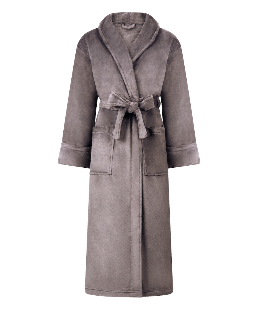 Длинный халат Hunkemöller, серый
Длинный халат Hunkemöller, серый