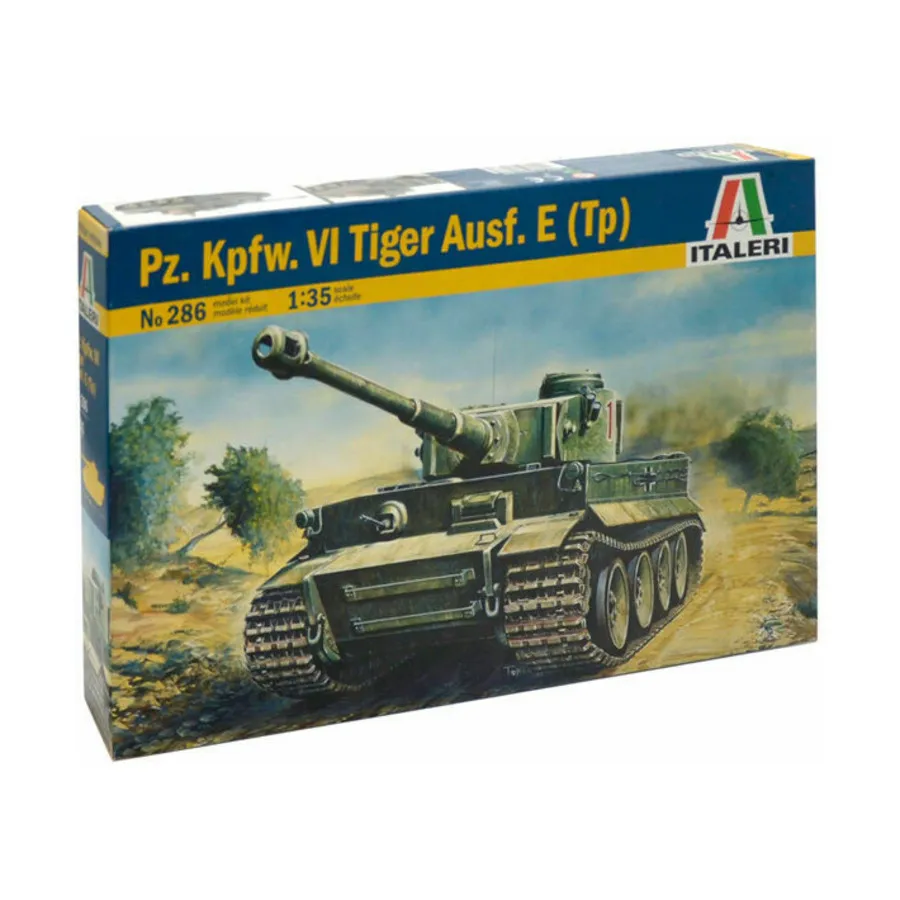 Пз. Кпфв. VI Тигр Ausf. Е (Тп) (ВОВ), Military Vehicles (1:35) (Italeri)
Пз. Кпфв. VI Тигр Ausf. Е (Тп) (ВОВ), Military Vehicles (1:35) (Italeri)