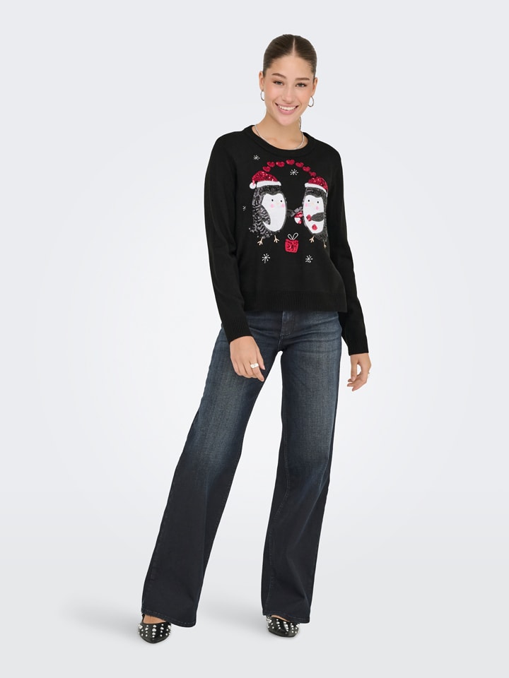 Свитер черного цвета ONLY
Свитер черного цвета ONLY