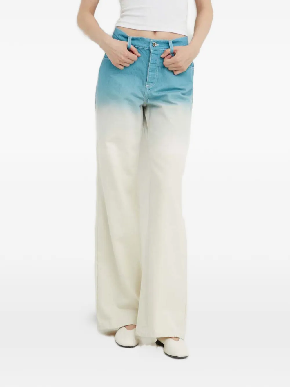 Джинсы Joelle с эффектом дип-дай (погружного окрашивания) Stine Goya, синий
Джинсы Joelle с эффектом дип-дай (погружного окрашивания) Stine Goya, синий