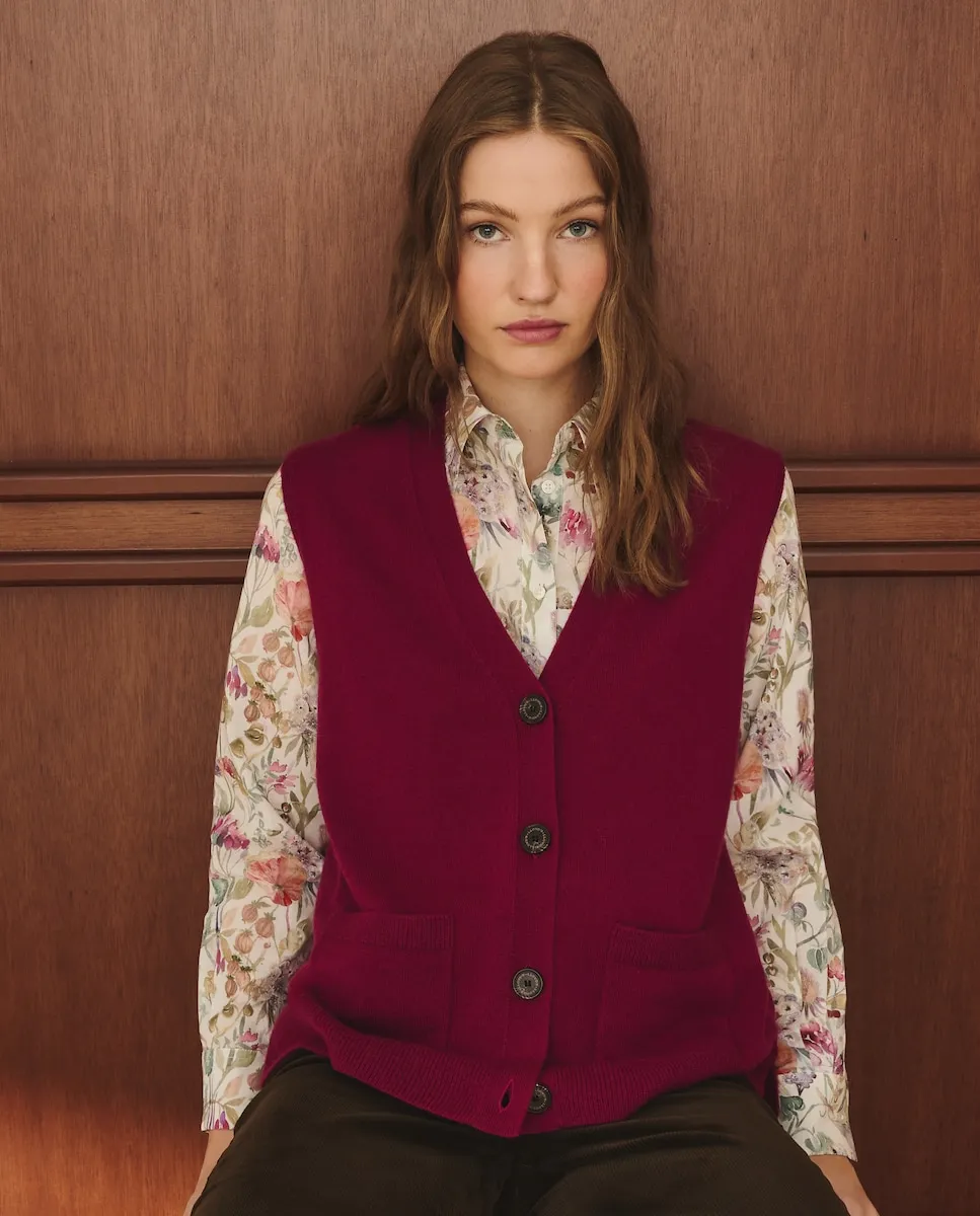 Женский однотонный пуловер Lloyd's, сливовый
Женский однотонный пуловер Lloyd's, сливовый