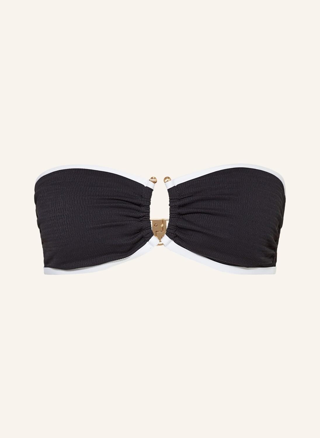 Верх бикини-бандо на пляже Seafolly, черный
Верх бикини-бандо на пляже Seafolly, черный