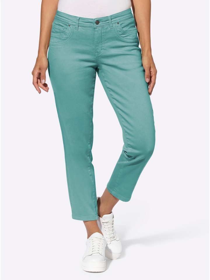 Джинсы 7/8 цвета шалфея WITT WEIDEN
Джинсы 7/8 цвета шалфея WITT WEIDEN