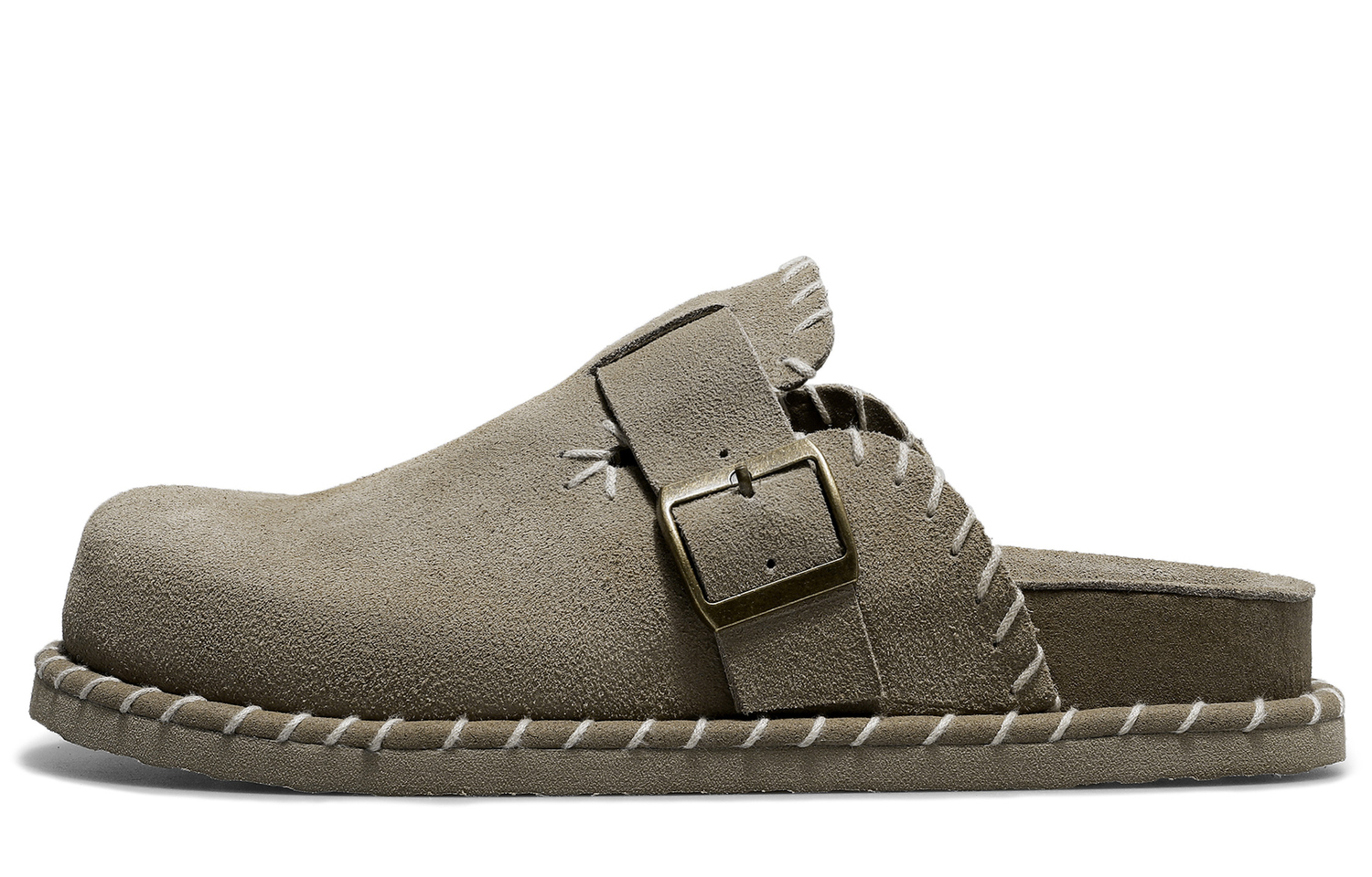 Desai Закрытые тапочки мужские - Хаки-01, цвет Khaki-01 
Desai Закрытые тапочки мужские - Хаки-01, цвет Khaki-01