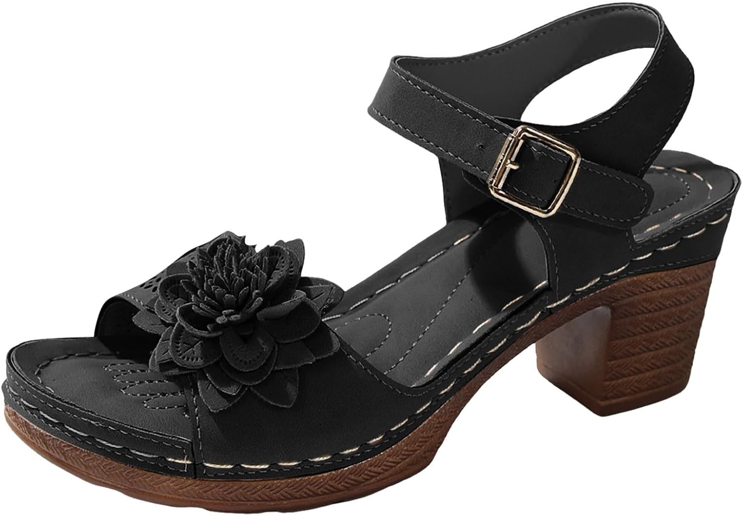 Женские ортопедические сандалии Canbebig с высокой платформой и каблуком, элегантные летние сандалии на танкетке с ремешком на щиколотке, удобные регулируемые сандалии для пляжа и прогулок, черный
Женские ортопедические сандалии Canbebig с высокой платформой и каблуком, элегантные летние сандалии на танкетке с ремешком на щиколотке, удобные регулируемые сандалии для пляжа и прогулок, черный