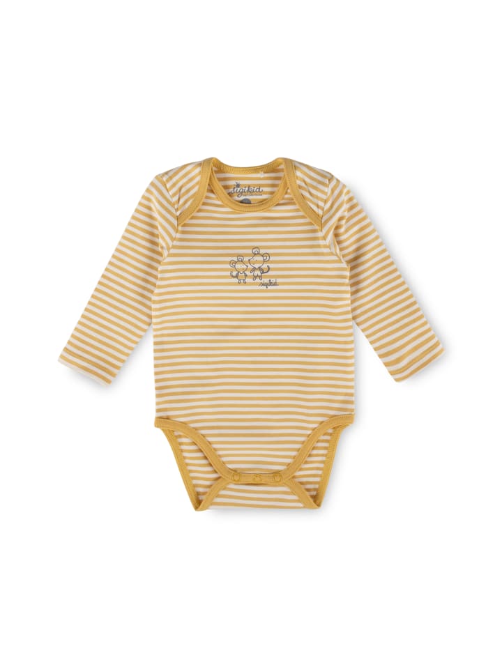 Sigikid Классический детский боди с длинными рукавами, желтого цвета
Sigikid Классический детский боди с длинными рукавами, желтого цвета