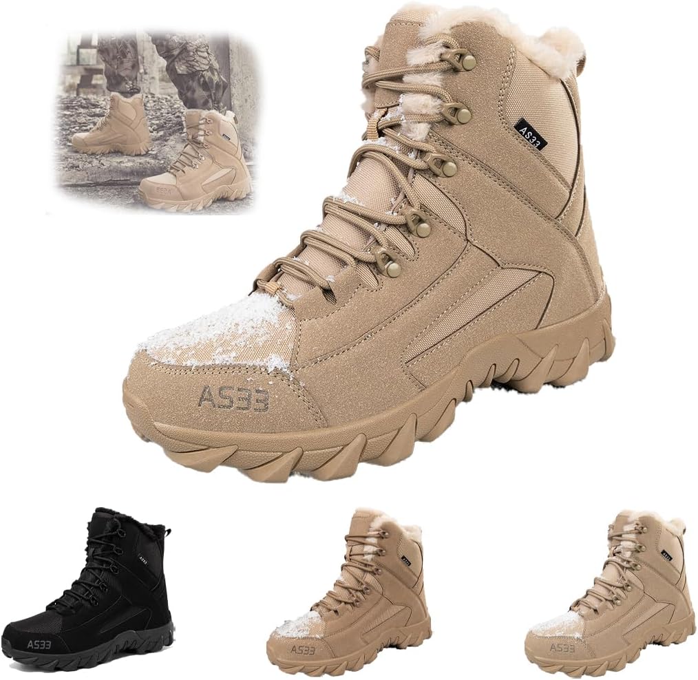 Зимние мужские ортопедические ботинки, водонепроницаемые, против вывихов, с глубоким протектором, резиновая подошва, для походов на открытом воздухе, удобные Generic, хаки
Зимние мужские ортопедические ботинки, водонепроницаемые, против вывихов, с глубоким протектором, резиновая подошва, для походов на открытом воздухе, удобные Generic, хаки