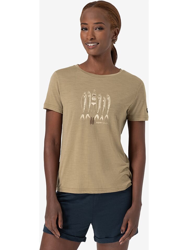 Футболка super.natural, бежевый
Футболка super.natural, бежевый
