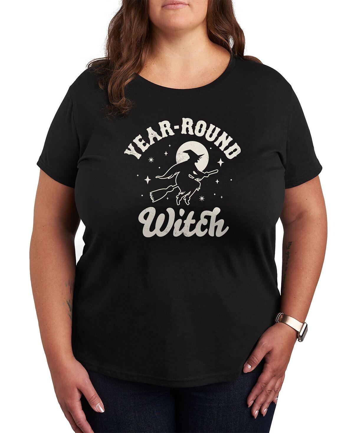 Модная футболка больших размеров с рисунком Хэллоуина Air Waves, черный
Модная футболка больших размеров с рисунком Хэллоуина Air Waves, черный