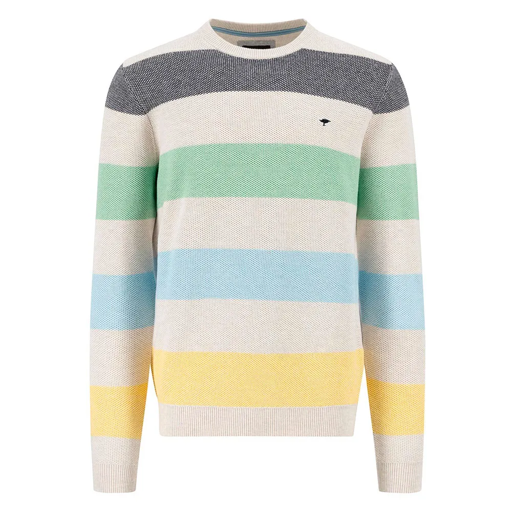 Свитер Fynch Hatton Striped Structure, белый
Свитер Fynch Hatton Striped Structure, белый