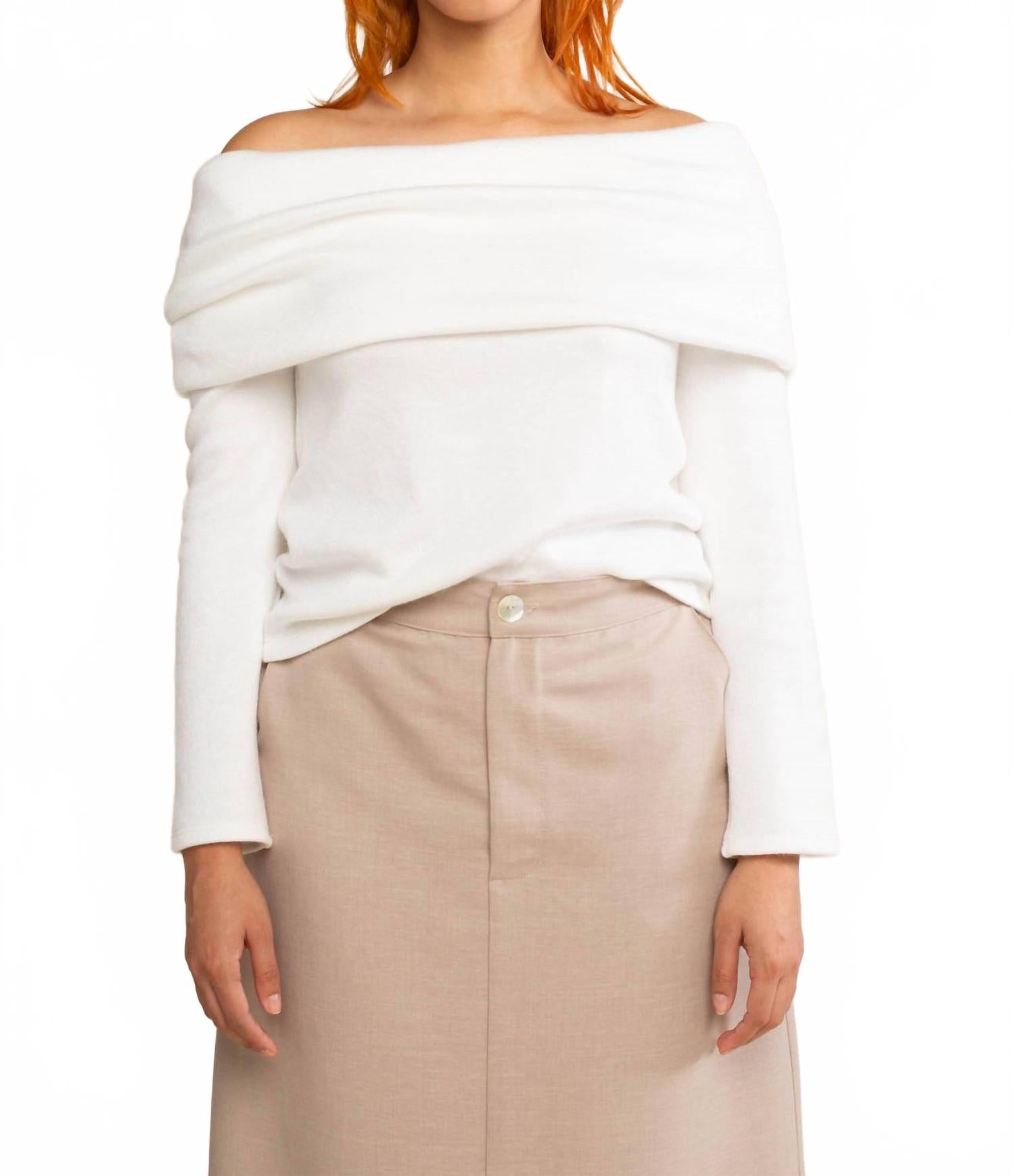 Белый топ Reece с открытыми плечами Nlt, белый
Белый топ Reece с открытыми плечами Nlt, белый