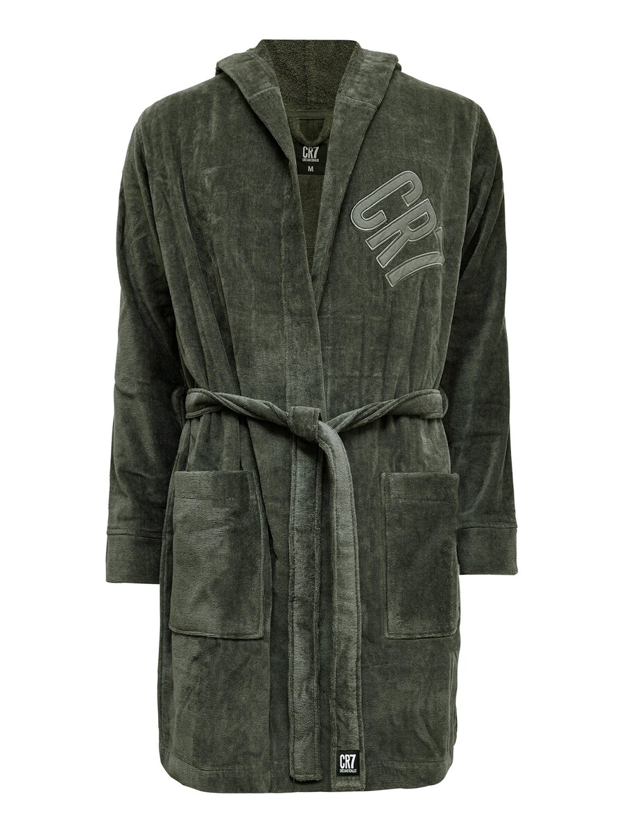 Длинный халат CR7 - Cristiano Ronaldo BASIC, зеленый
Длинный халат CR7 - Cristiano Ronaldo BASIC, зеленый