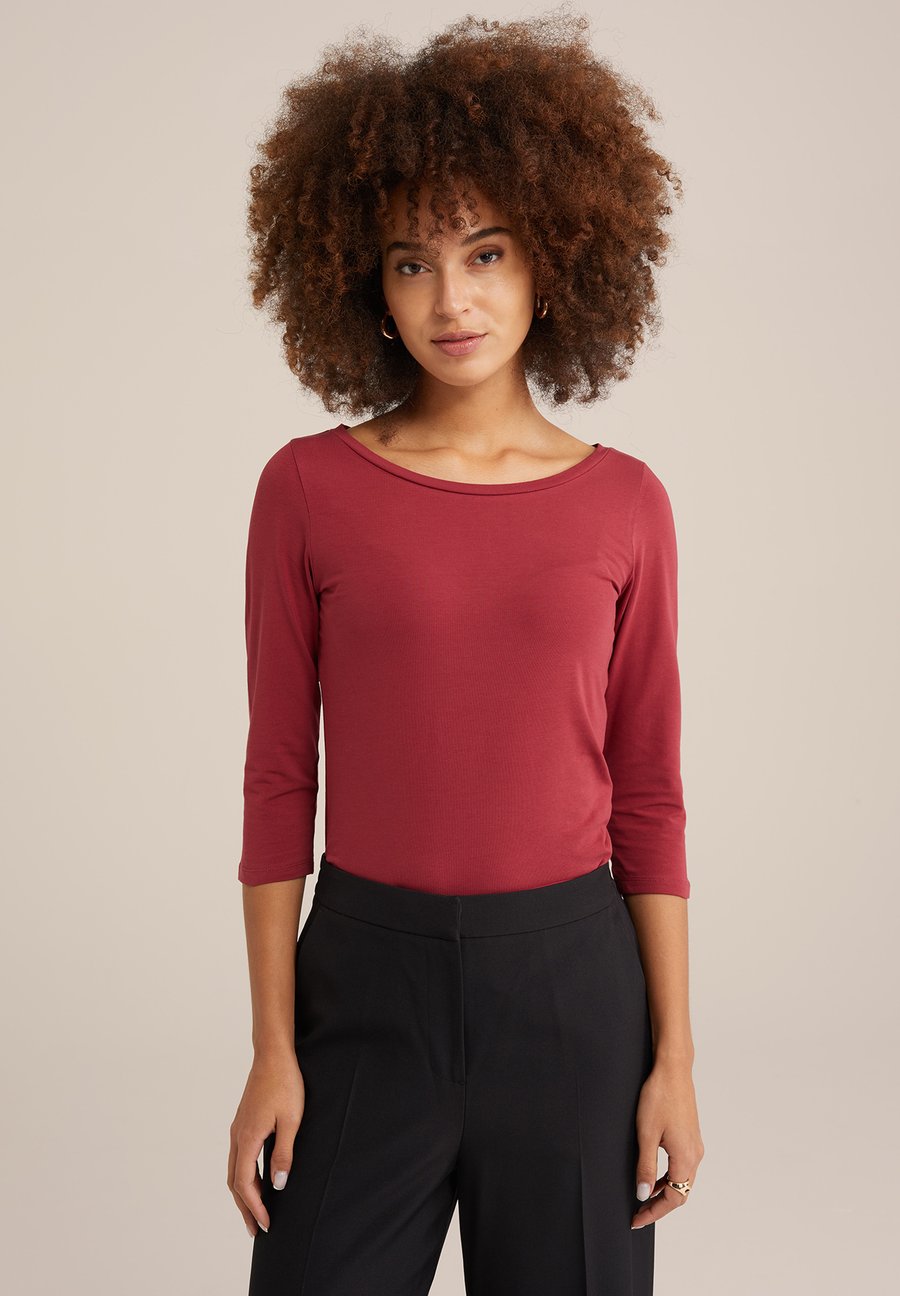 Топ WE Fashion MET DRIEKWART MOUWEN, Rot/Red
Топ WE Fashion MET DRIEKWART MOUWEN, Rot/Red