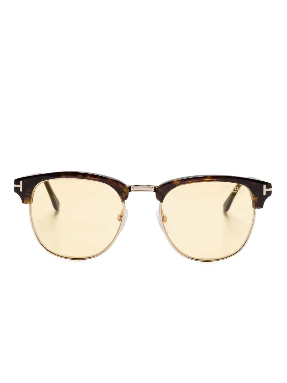 Солнцезащитные очки Henry TOM FORD Eyewear, коричневый 
Солнцезащитные очки Henry TOM FORD Eyewear, коричневый