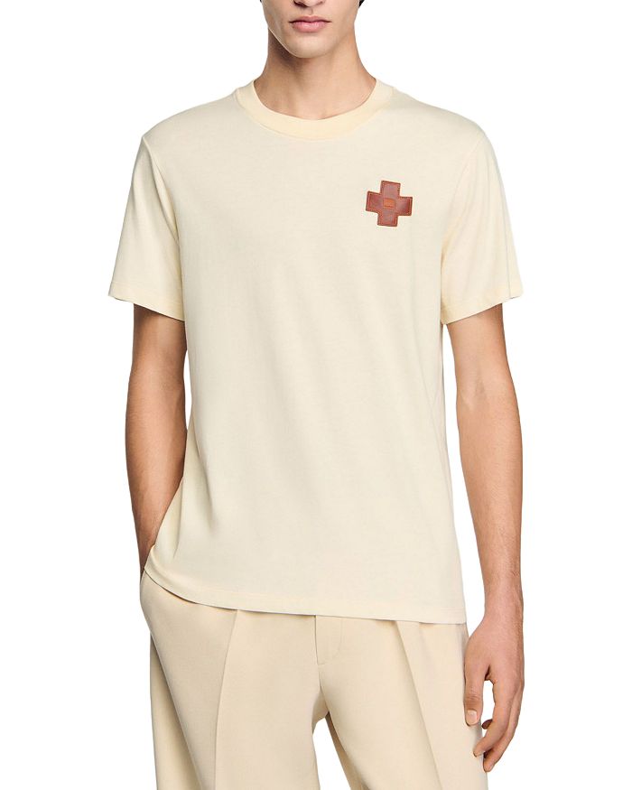 Кроссовер Футболка Sandro, слоновая кость/кремовый
Кроссовер Футболка Sandro, слоновая кость/кремовый