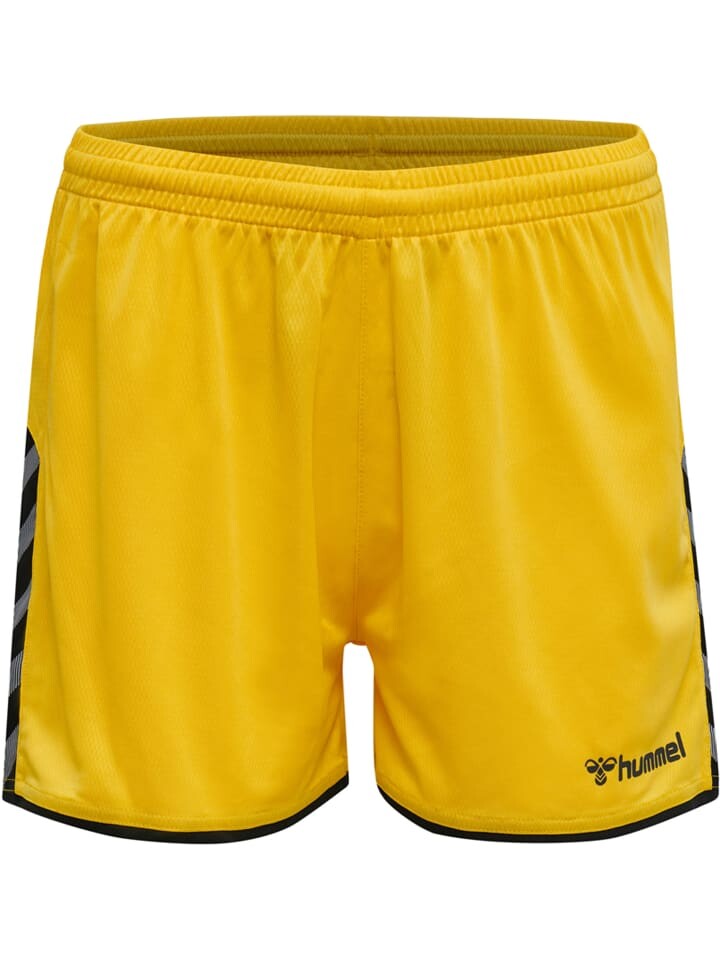 Шорты Hummel Verstellbare Taille Shorts Hmlauthentic Multisport Damen, цвет SPORTS YELLOW/BLACK 
Шорты Hummel Verstellbare Taille Shorts Hmlauthentic Multisport Damen, цвет SPORTS YELLOW/BLACK