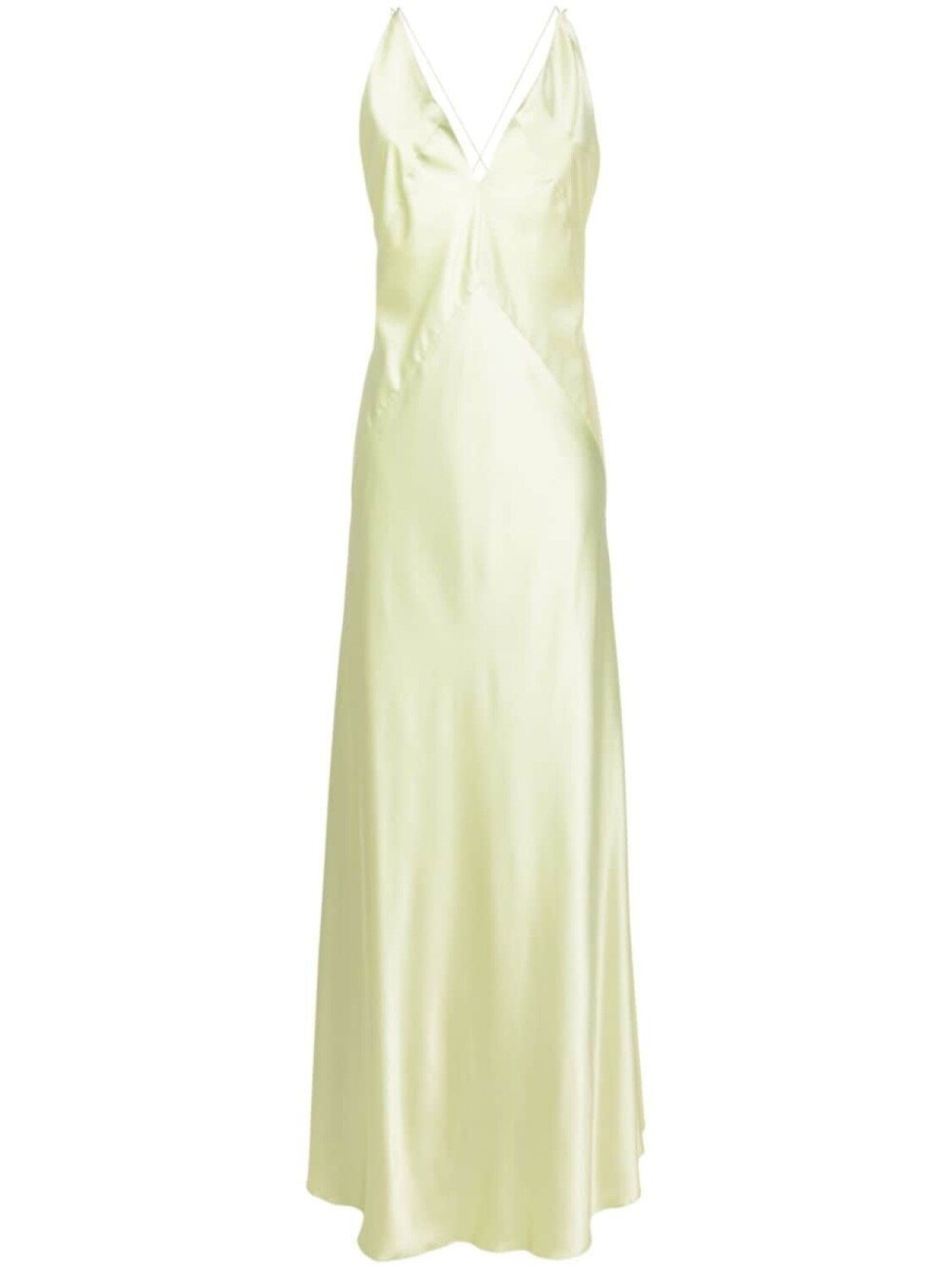 Lethicia Bronstein атласное платье макси с открытой спиной, зеленый
Lethicia Bronstein атласное платье макси с открытой спиной, зеленый