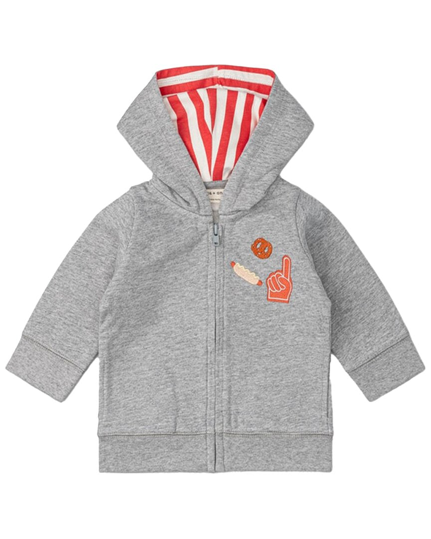 Monica + Andy Вышитый худи на молнии, мультиколор
Monica + Andy Вышитый худи на молнии, мультиколор