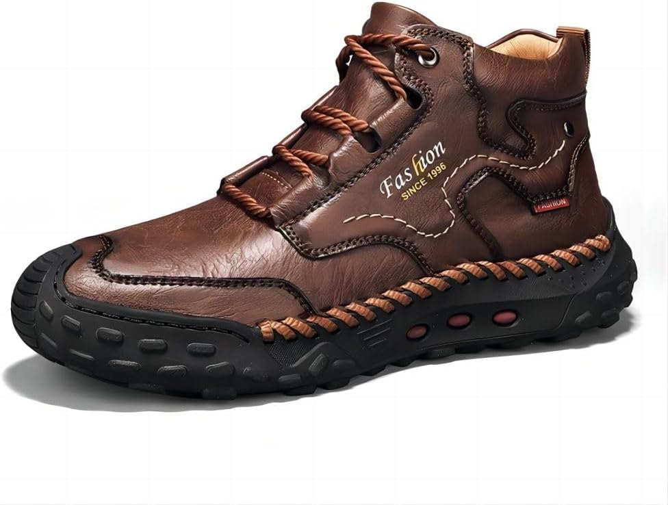 Мужские повседневные кожаные ботинки для активного отдыха, легкие, удобные, дышащие, противоскользящие, средние по высоте, на щиколотку Asifn, коричневый
Мужские повседневные кожаные ботинки для активного отдыха, легкие, удобные, дышащие, противоскользящие, средние по высоте, на щиколотку Asifn, коричневый