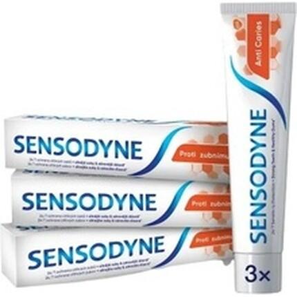 Зубная паста Anti Caries Tripack - Зубная паста против зубного камня Sensodyne
Зубная паста Anti Caries Tripack - Зубная паста против зубного камня Sensodyne