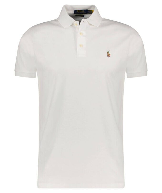 Рубашка поло узкого кроя с короткими рукавами Polo Ralph Lauren, белый
Рубашка поло узкого кроя с короткими рукавами Polo Ralph Lauren, белый