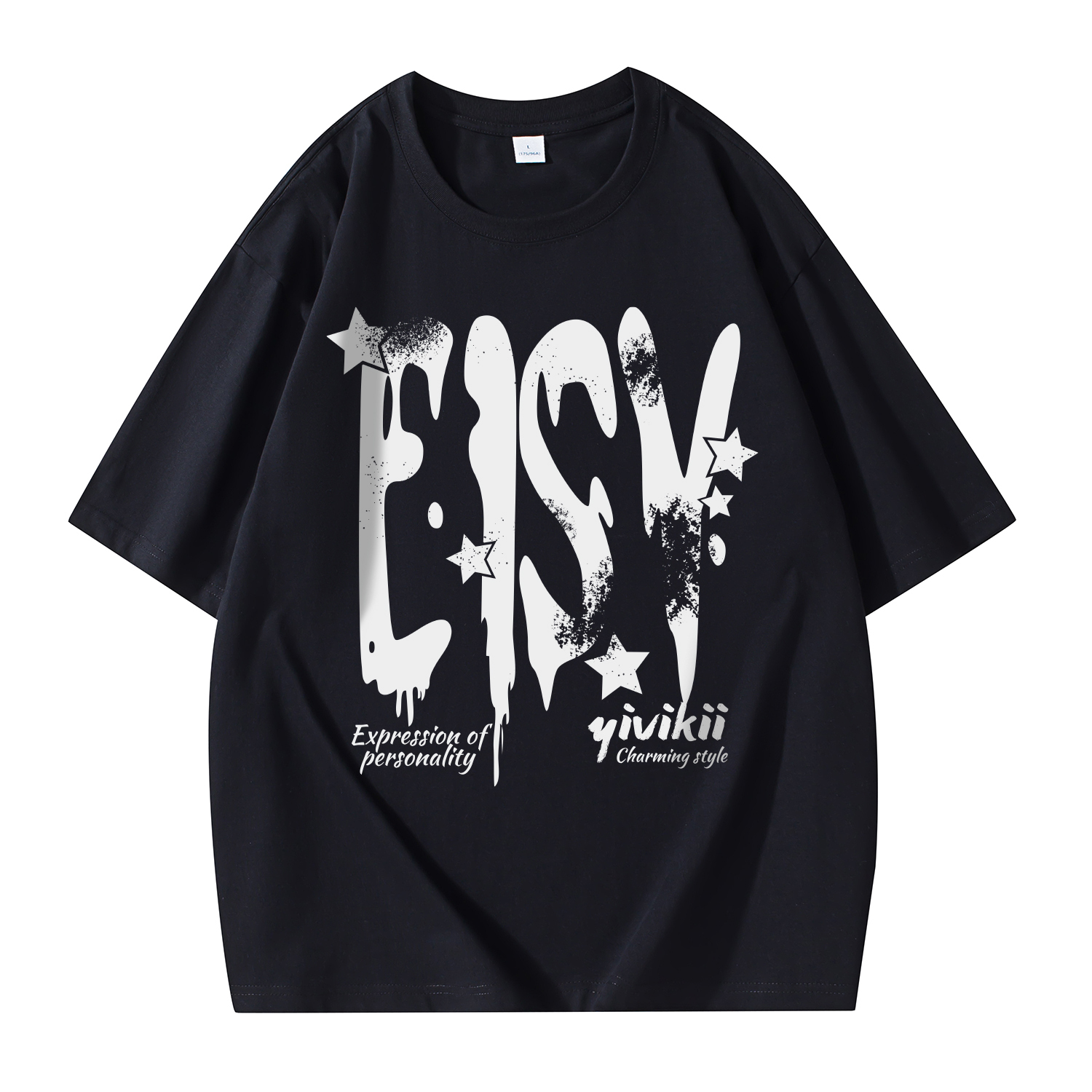 Футболка унисекс YIVIKII, черный
Футболка унисекс YIVIKII, черный