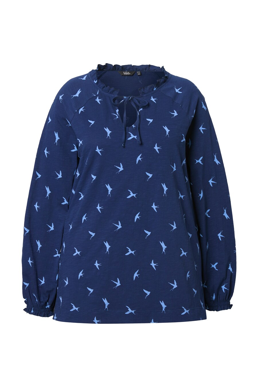 Лонгслив Ulla Popken, Light blue/Dark blue
Лонгслив Ulla Popken, Light blue/Dark blue