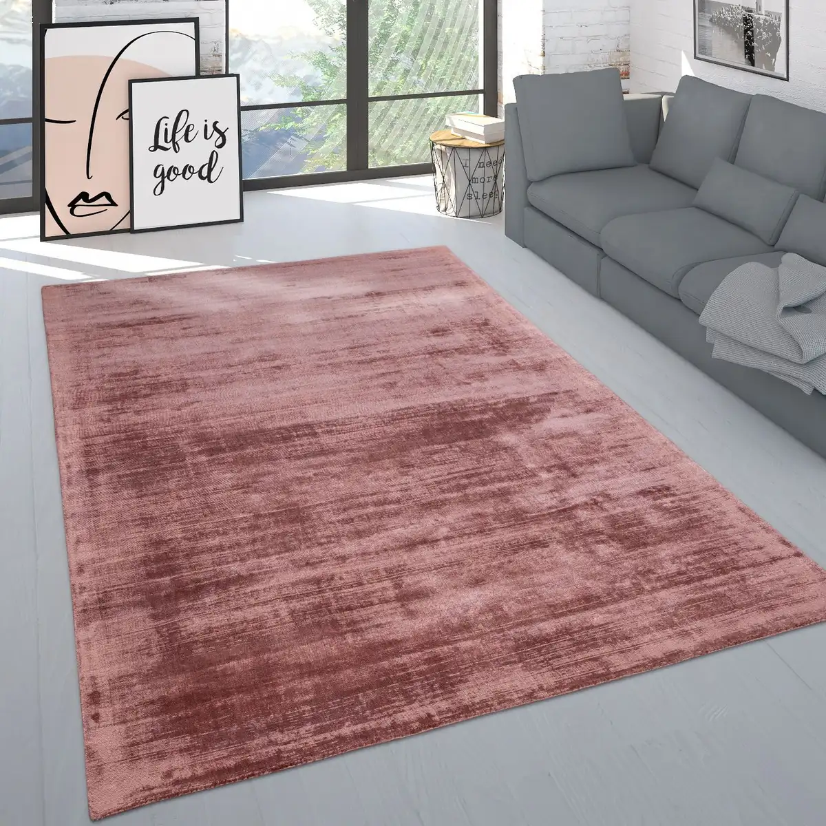 Ковер Paco Home "Nagpur 260", прямоугольный, ручная работа, короткий ворс, 80% вискоза, с легким отливом, ручная работа 120х170 см, розовый
Ковер Paco Home "Nagpur 260", прямоугольный, ручная работа, короткий ворс, 80% вискоза, с легким отливом, ручная работа 120х170 см, розовый