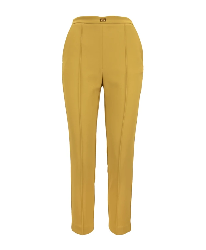 Укороченные брюки Elisabetta Franchi, желтый
Укороченные брюки Elisabetta Franchi, желтый