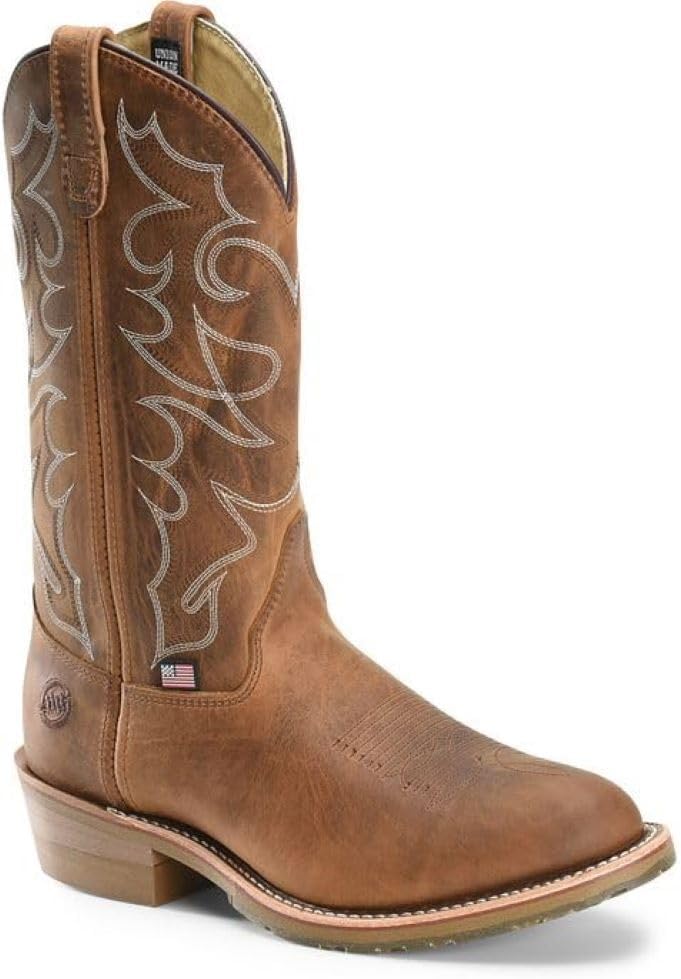 Мужские рабочие ботинки DOUBLE-H Dylan Steel Toe высотой 30 см (30 см) - кожаный верх с стелькой PermaFresh, масло- и противоскользящая подошва ICE, сделано в США, коричневый
Мужские рабочие ботинки DOUBLE-H Dylan Steel Toe высотой 30 см (30 см) - кожаный верх с стелькой PermaFresh, масло- и противоскользящая подошва ICE, сделано в США, коричневый