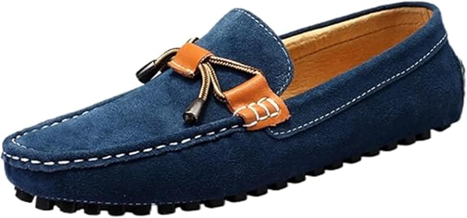 Мужские повседневные мокасины Xinduoyu ручной работы, удобные слипоны, легкие, для прогулок на улице, вождения и повседневного ношения, синий
Мужские повседневные мокасины Xinduoyu ручной работы, удобные слипоны, легкие, для прогулок на улице, вождения и повседневного ношения, синий