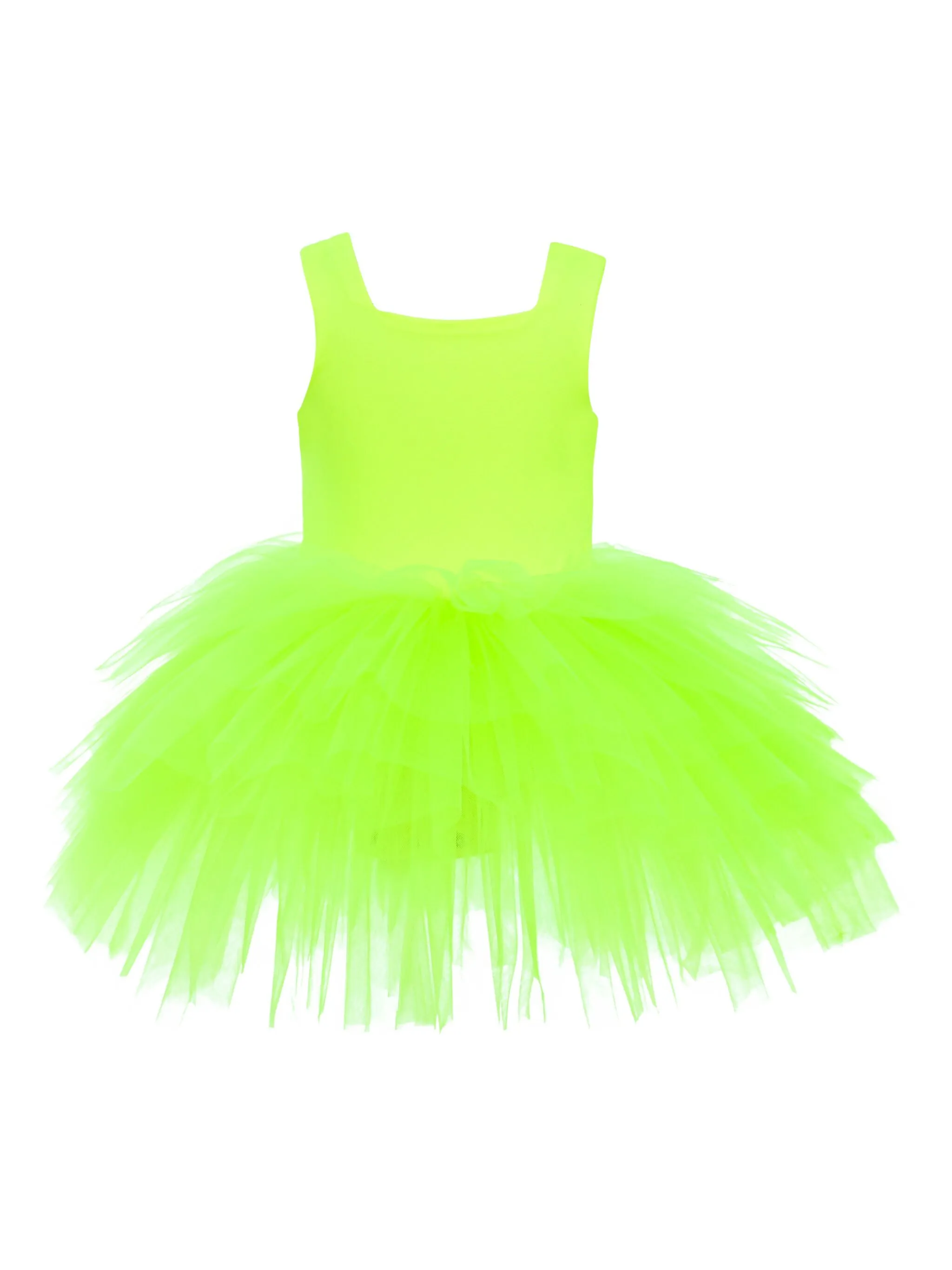 Пышное платье с квадратным вырезом Mimi Tutu, желтый
Пышное платье с квадратным вырезом Mimi Tutu, желтый