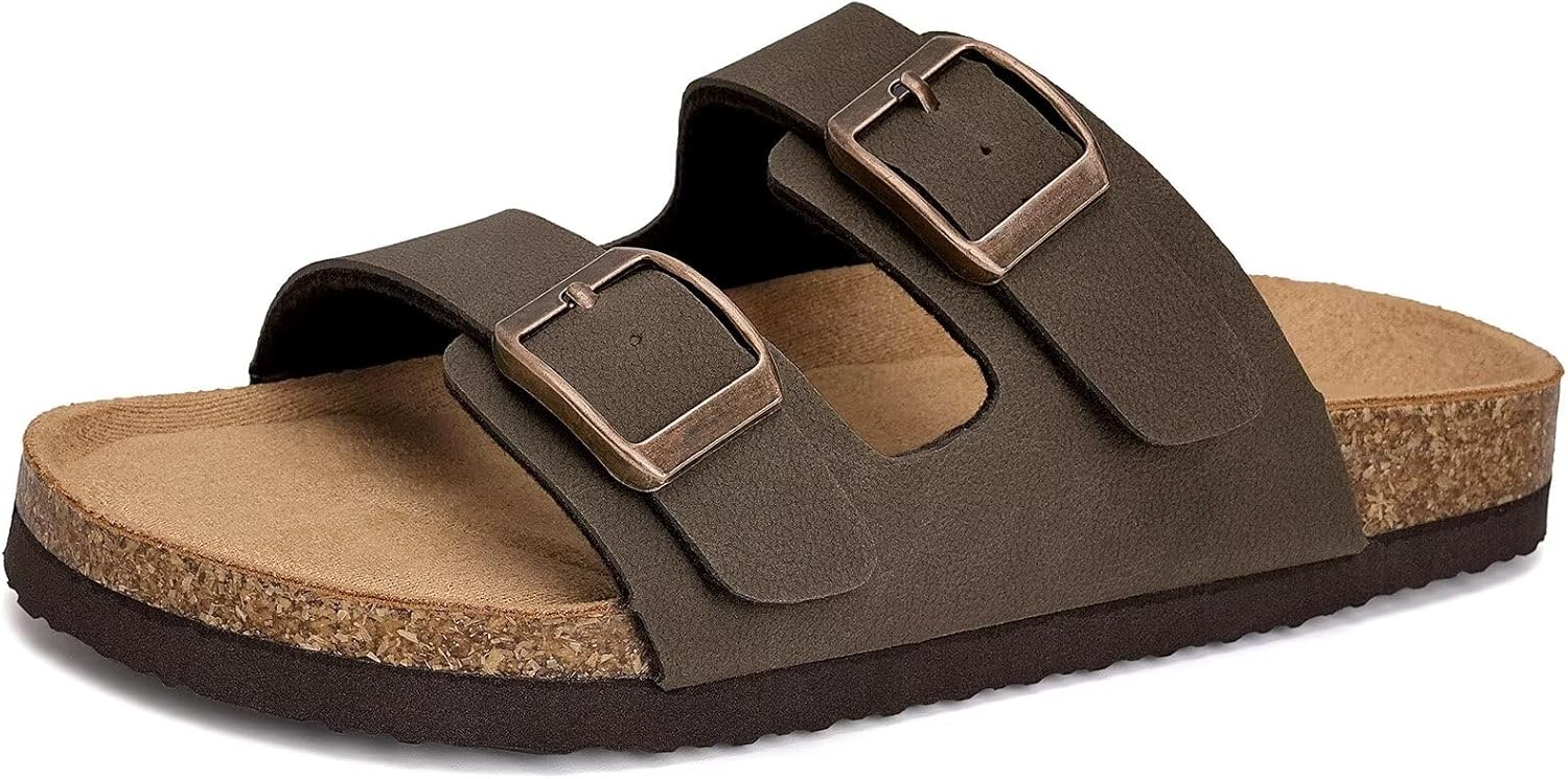 Детские сандалии Torotto для мальчиков и девочек, шлепанцы на лето, противоскользящие, с пробковой подошвой и блестками, с регулируемыми ремешками для дома и улицы, темно-коричневый
Детские сандалии Torotto для мальчиков и девочек, шлепанцы на лето, противоскользящие, с пробковой подошвой и блестками, с регулируемыми ремешками для дома и улицы, темно-коричневый