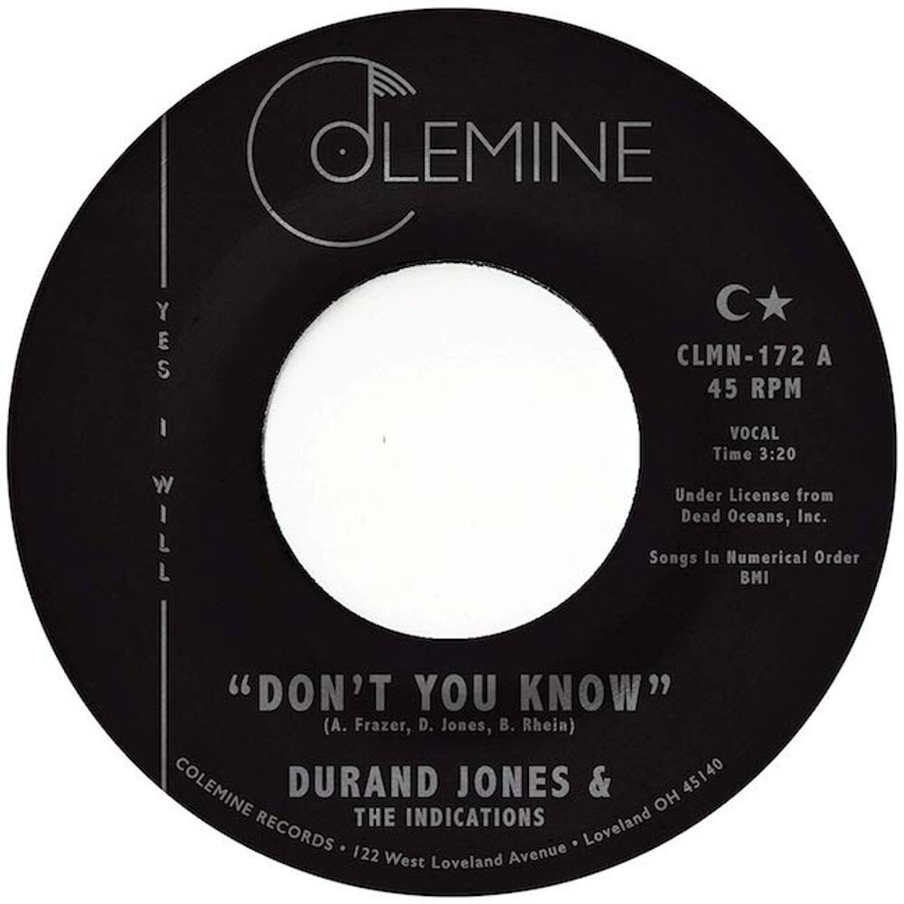 Виниловая пластинка LP Don't You Know / True Love (7") - Durand Jones & The Indications
Виниловая пластинка LP Don't You Know / True Love (7") - Durand Jones & The Indications