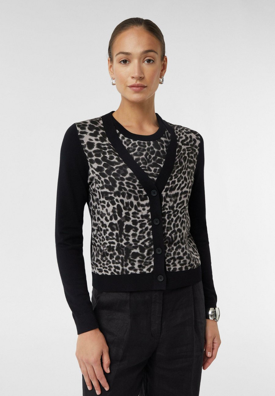 Кардиган comma Cardigan, Schwarz/Anthracite
Кардиган comma Cardigan, Schwarz/Anthracite