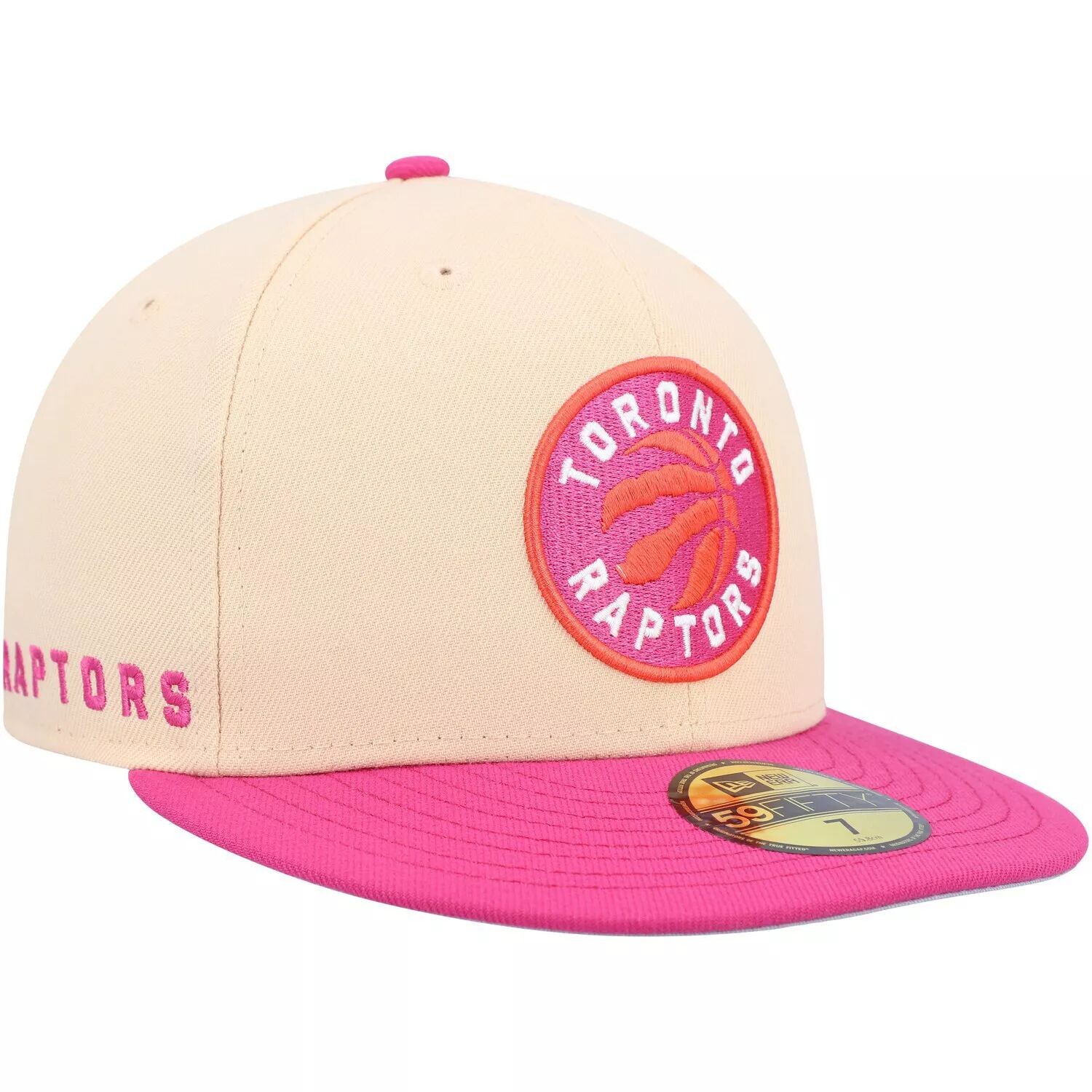 Мужская облегающая шляпа New Era оранжево-розовая Toronto Raptors Passion Mango 59FIFTY
Мужская облегающая шляпа New Era оранжево-розовая Toronto Raptors Passion Mango 59FIFTY